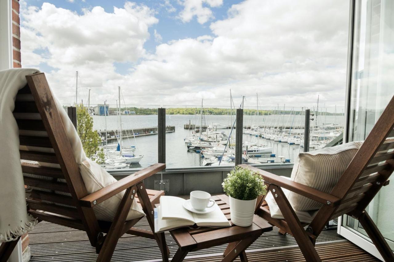 Fewo1846 - Baltic Lodge - Komfortable Maisonettewohnung Mit 3 Schlafzimmern, Balkon Und Blick Auf Die Marina Sonwik Фленсбург Экстерьер фото